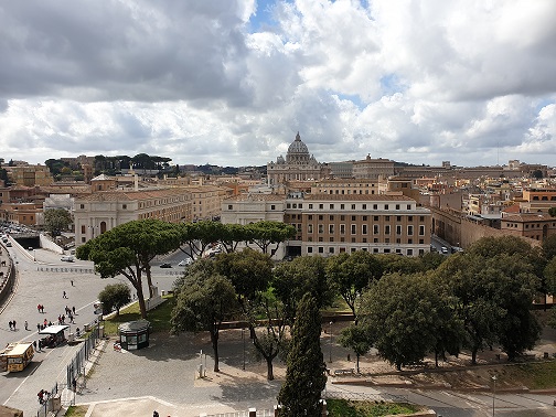 Rome (view from Castle of the Holy Angel) 2019